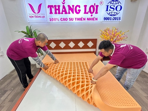Nệm cao su thiên nhiên Thắng Lợi SuSu Original