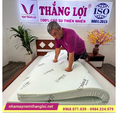 Nệm cao su hoạt tính Thắng Lợi