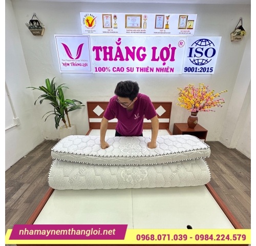 Nệm nhân tạo gấm nhung Thắng Lợi